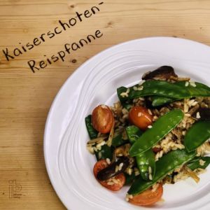 Johann Barsy kocht_Kaiserschoten Reispfanne